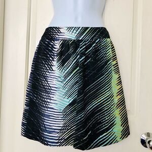 Anne Taylor Loft Women’s Multicolored Mini A-line Skirt